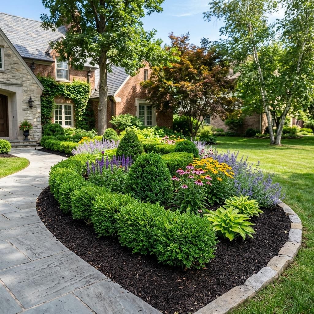 Fresh Mulch & Bed Cleanup — Landscaping in College Station, Bryan & Houston